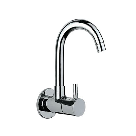 Florentine Wall Mounted Swinging Swan Neck Sink Cock